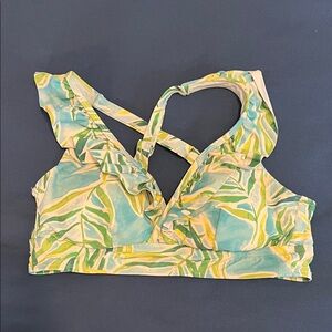 Torrid Leaf Print Women's Bikini Top